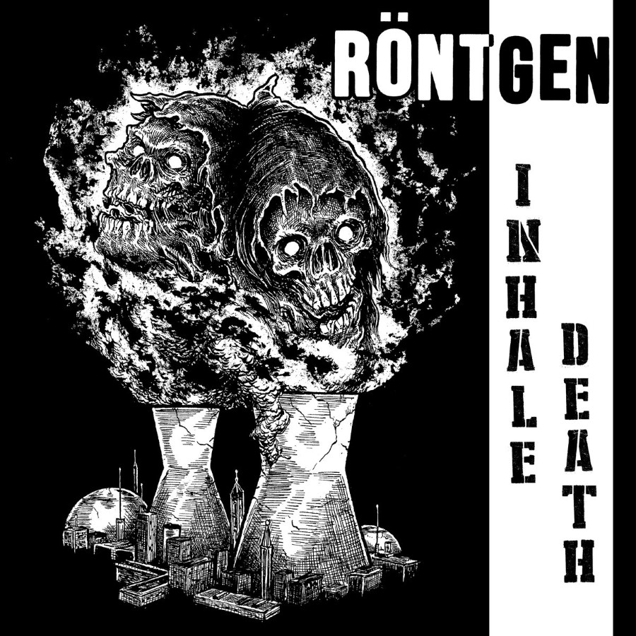 Rontgen - Inhale Death (7" Lp On Black Vinyl)