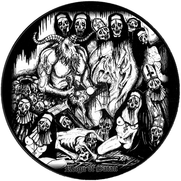 Black Angel - Reign Of Satan (7" Picture Disc W/ Poster)