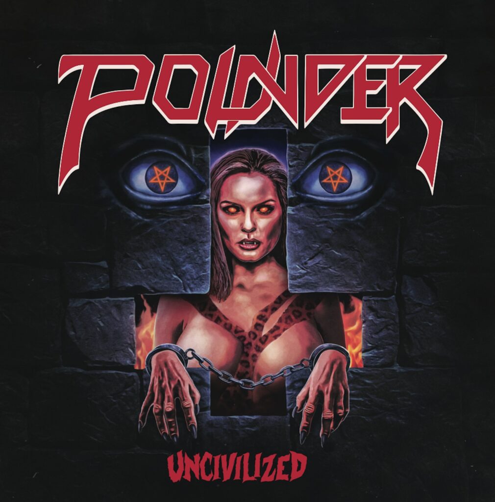 Pounder - Uncivilized (12" Lp On Royal Blue/White Swirl Vinyl)