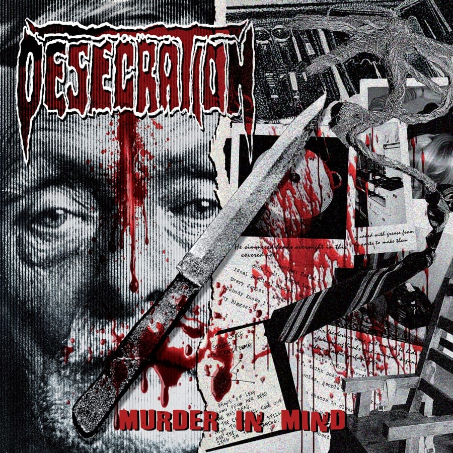 Desecration - Murder In Mind (Cd - Bonus Tracks, Albert Fish Cover)