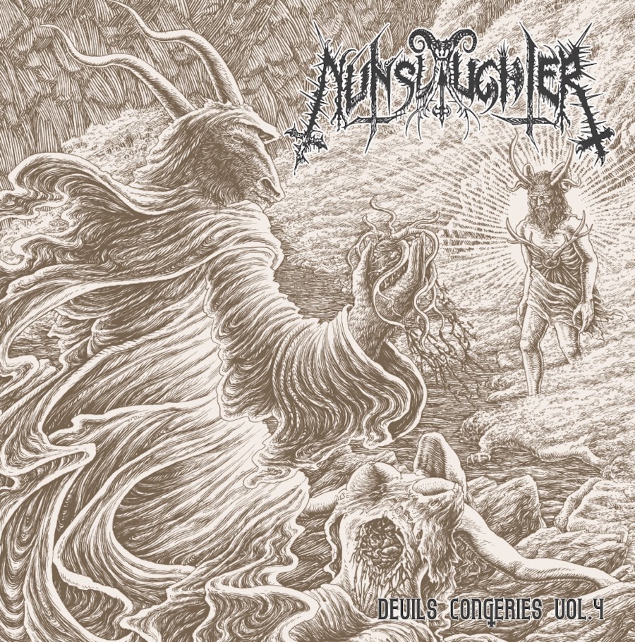 Nunslaughter - Devils Congeries - Vol. 4 (12" Gatefold Double Lp) (Ultra Clear Cloudy Brown)