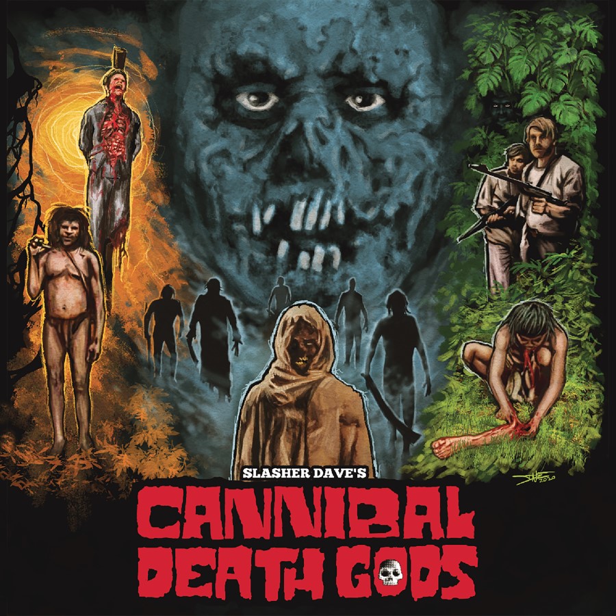 Slasher Dave - Cannibal Death Gods (12" Double Lp) (Black)