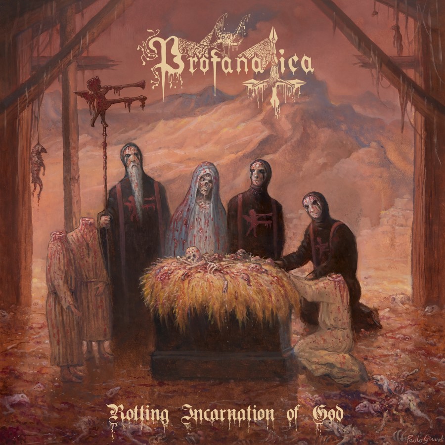 Profanatica - Rotting Incarnation Of God (12" Gatefold Lp) (Bloodshot Marble)