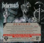 Behemoth - Demigod (Double Disc - Slipcase Cd And Dvd, Regain Records)